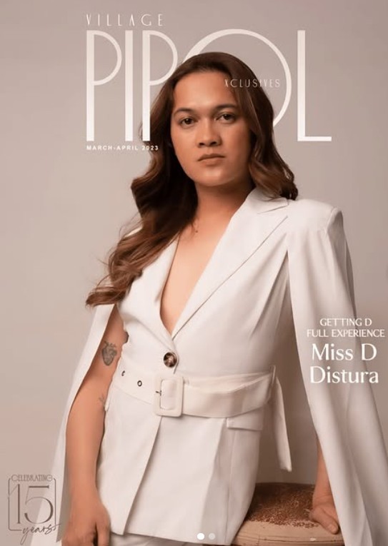 Dennis Distura "Ms. D" — Platinum transformation